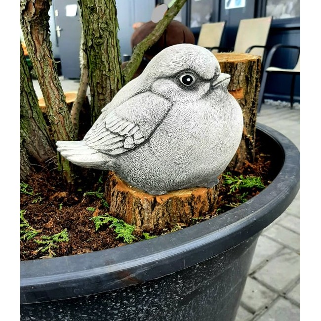 Figura betonowa Gruby Ptak